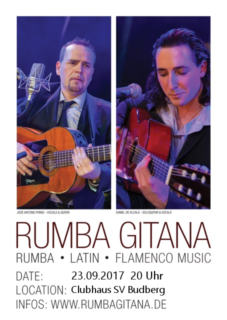 2017 Rumba Gitana trio A2 Plakat 03
